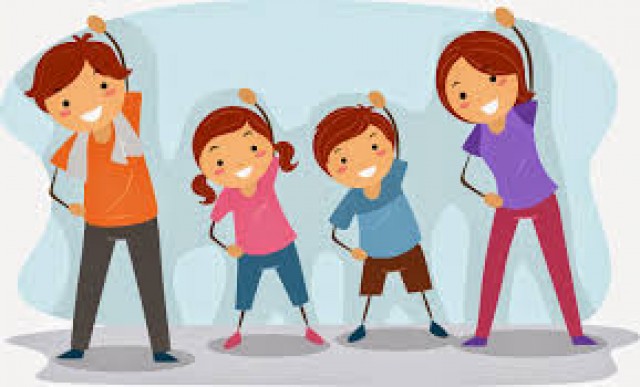Children from active homes more likely to be active teens