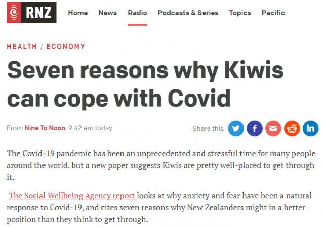 Seven reasons why Kiwis can cope with Covid