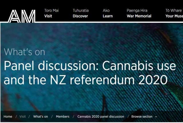 Recording of panel discussion : Cannabis use and the NZ referendum 2020    cannabisreferendum.co.nz